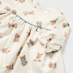 Newborn stuffed animal dress Ref.  14-2810-036