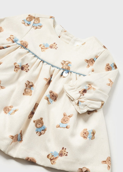 Newborn stuffed animal dress Ref.  14-2810-036