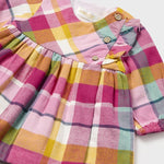 Newborn Girl Checked Dress Ref. 14-2813-085