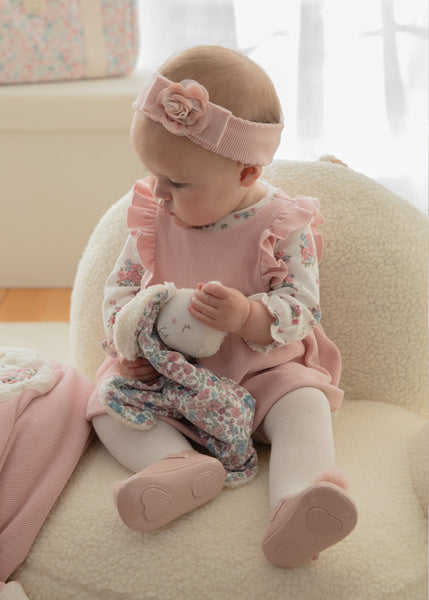 Newborn Girl Ruffler Dress Ref. 14-2880-004