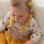Newborn baby romper with sheepskin skirt Ref.  14-2881-050