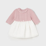 Newborn organza combo dress Ref.  14-2883-017