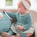 Newborn knitted combination dress Ref.  14-2886-018