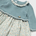 Newborn knitted combination dress Ref.  14-2886-018