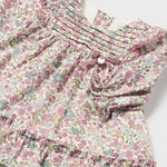 Newborn Girl Floral Ruffle Dress Ref. 14-2887-059