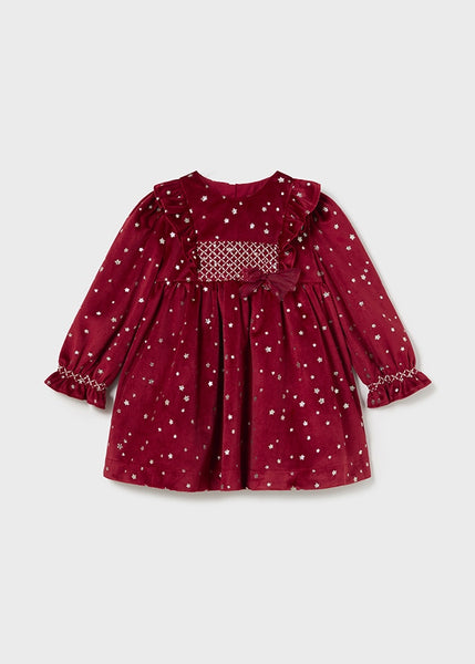 Baby Velvet Dress  14-02904-031