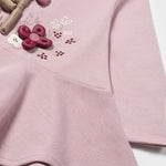 Baby Long Sleeve Plush Dress Ref. 14-02916-040