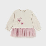 Baby Combined Tulle Dress Ref. 14-02919-054