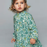 Baby Velvet Floral Dress Ref. 14-02923-064