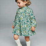 Baby Velvet Floral Dress Ref. 14-02923-064