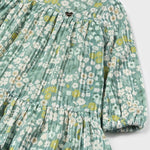 Baby Velvet Floral Dress Ref. 14-02923-064