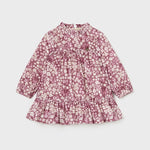 Baby Velvet Floral Dress Ref. 14-02923-065