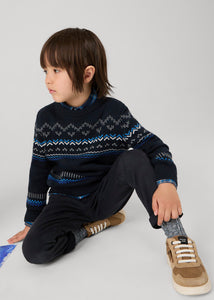 Boy Jacquard Sweater Ref. 14-4344-015