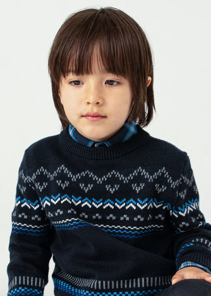 Boy Jacquard Sweater Ref. 14-4344-015