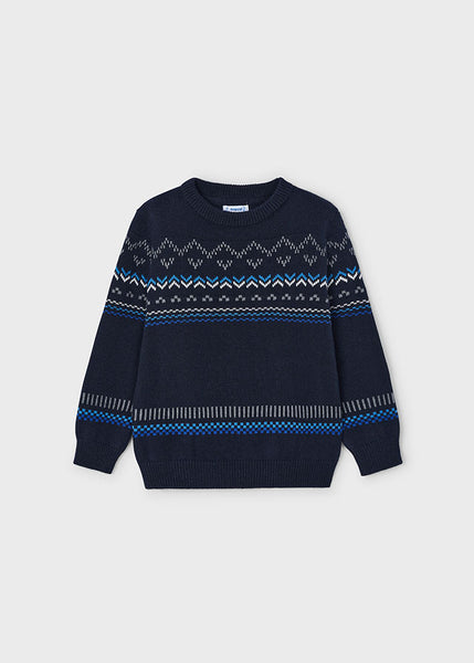 Boy Jacquard Sweater Ref. 14-4344-015