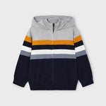 Boy Knit Striped Hoodie Ref. 14-4349-074