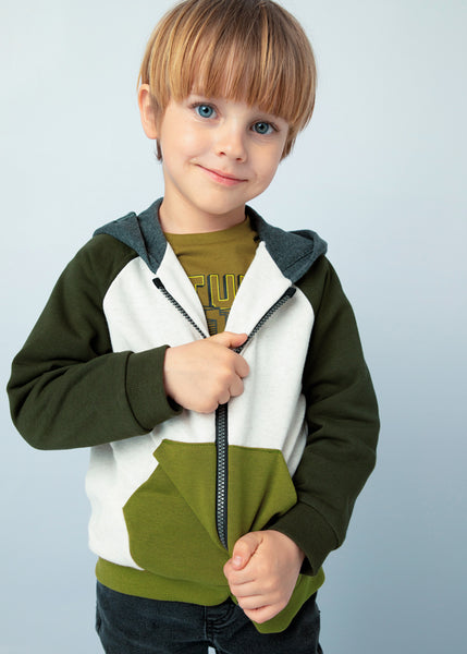 Boy Knit Zip Hoodie Ref. 14-4476-033