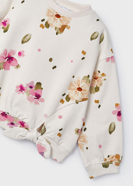 Girl Floral Sweatshirt Ref. 14-4481-010