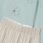Girl Sweatshirt with Pleated Pants Set Ref. 14-4551-019