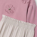 Girl Sweatshirt with Pleated Pants Set Ref. 14-4551-020