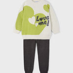 Girl Knit Sweater and Pants Set Ref. 14-4553-038