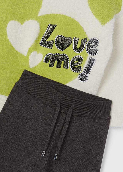 Girl Knit Sweater and Pants Set Ref. 14-4553-038