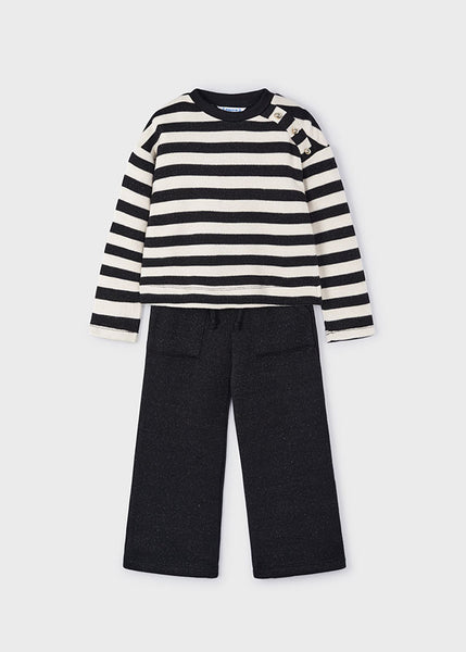 Girl Striped Sweatshirt and Pants Set Ref. 14-4554-030