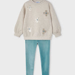 Girl Sequin Sweatshirt and Leggings Set Ref. 14-4706-051