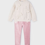 Girl Sweatshirt and Metallic Leggings Set Ref. 14-4707-057