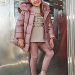 Girl Suede Legging and Sweatshirt Set Ref. 14-4709-057