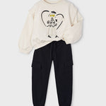 Heart tracksuit for girls Ref.  14-4887-076