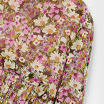Girl Chiffon Print Pleated Dress Ref. 14-4913-092