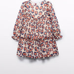 Girls bambula print dress Ref. 14-5530-046