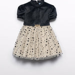 Girls combined velvet dress Ref. 14-5532-005
