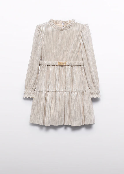 Girls pleated knit dress Ref. 14-5534-006