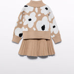 Girls pleated knit skirt set Ref. 14-5547-053