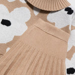 Girls pleated knit skirt set Ref. 14-5547-053