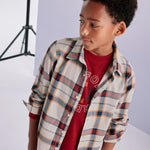 Boy Plaid Shirt Ref. 14-7110-057