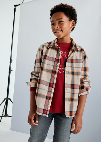 Boy Plaid Shirt Ref. 14-7110-057