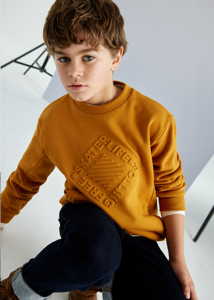 Boy Embossed Sweatshirt Ref. 14-7448-082