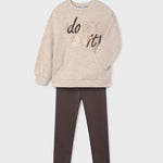Girl Leggings and Sweatshirt Set Ref. 14-7753-030