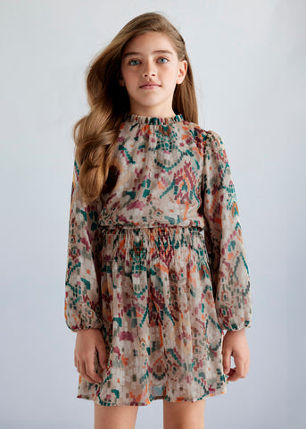 Girl Print Dress Ref. 14-7981-042