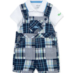 Patchwork Woven Shortall Set 14093