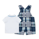 Patchwork Woven Shortall Set 14093