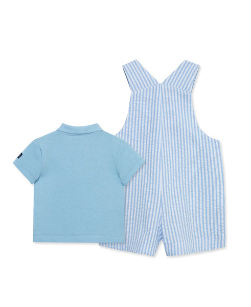 Sailboat Woven Shortall Set 14095