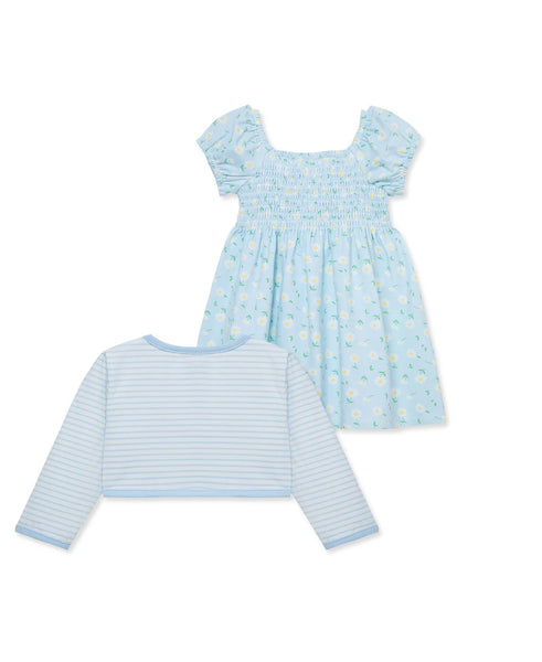 Daisy Knit Toddler Dress Set 14122