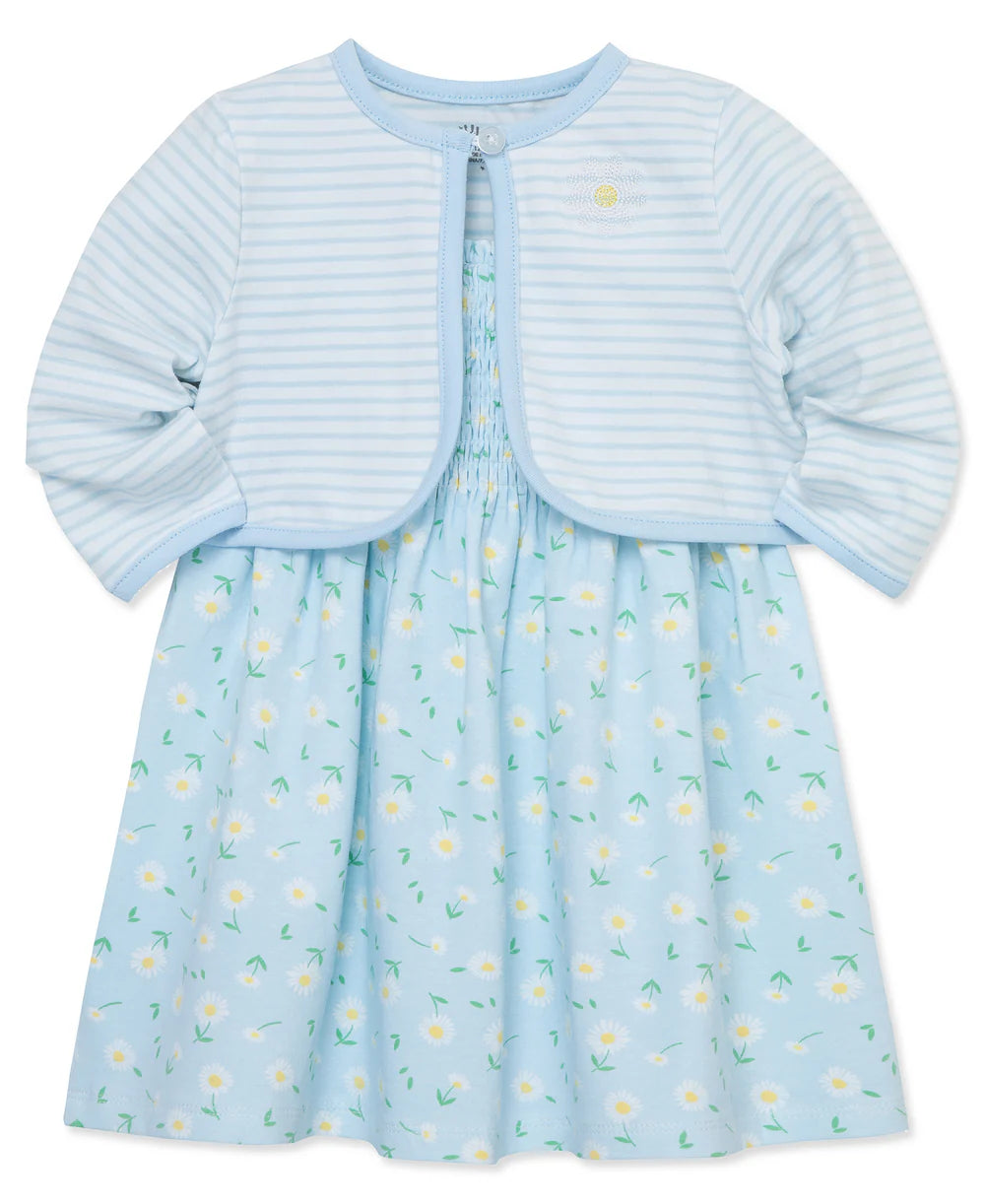 Daisy Knit Toddler Dress Set 14122