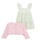 Butterfly Knit Toddler Dress Set 14124
