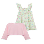 Butterfly Knit Toddler Dress Set 14124