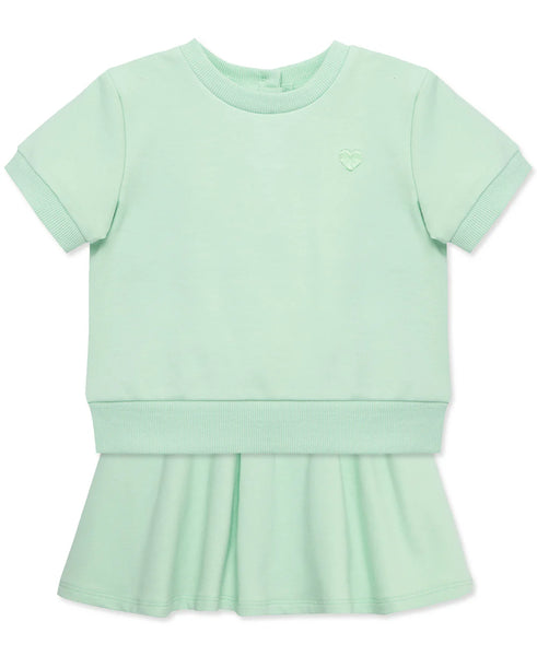 Green 2-Piece Toddler Skort Set 14162